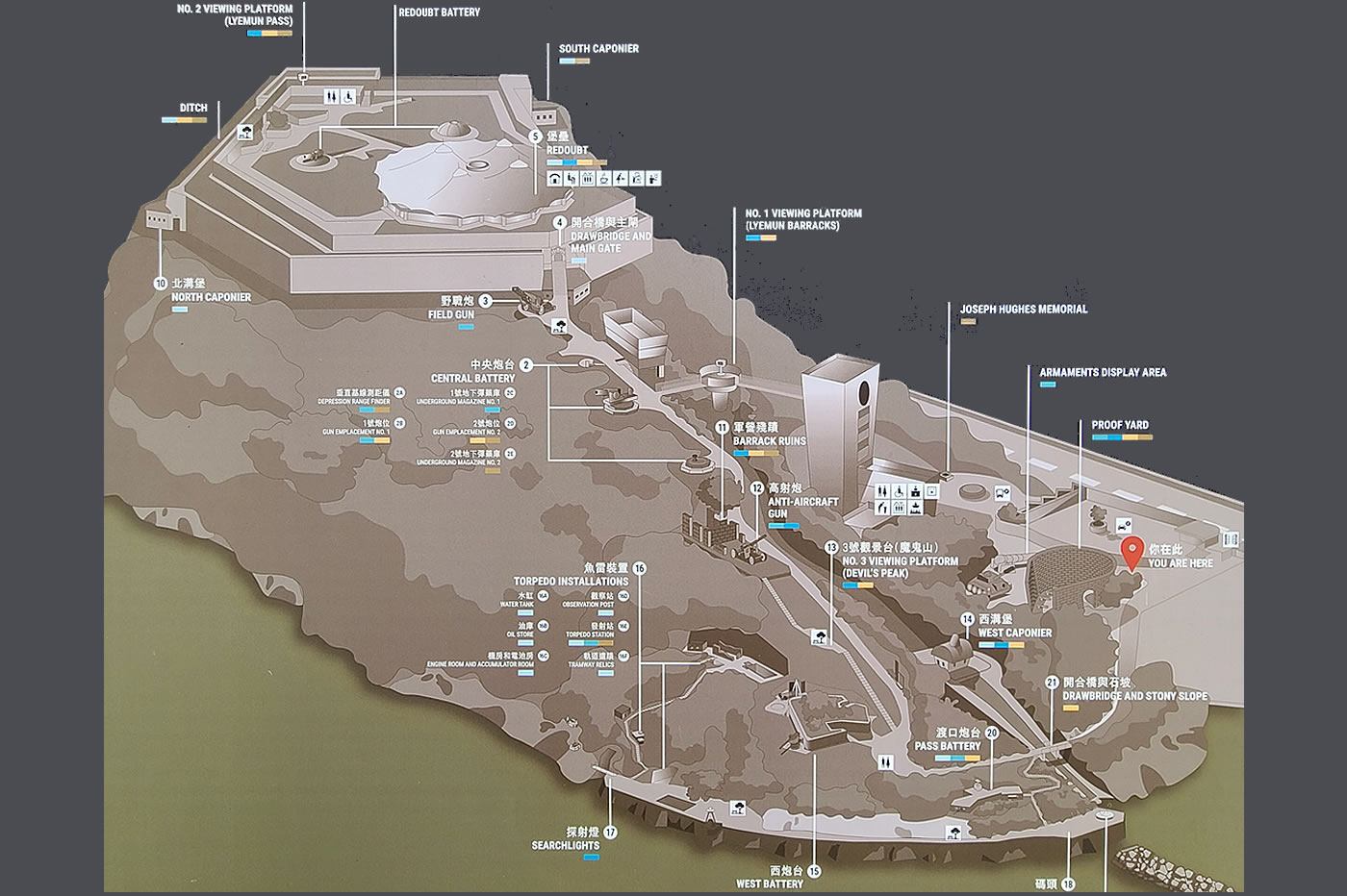 Lyemun Fort - Plan of the Fort